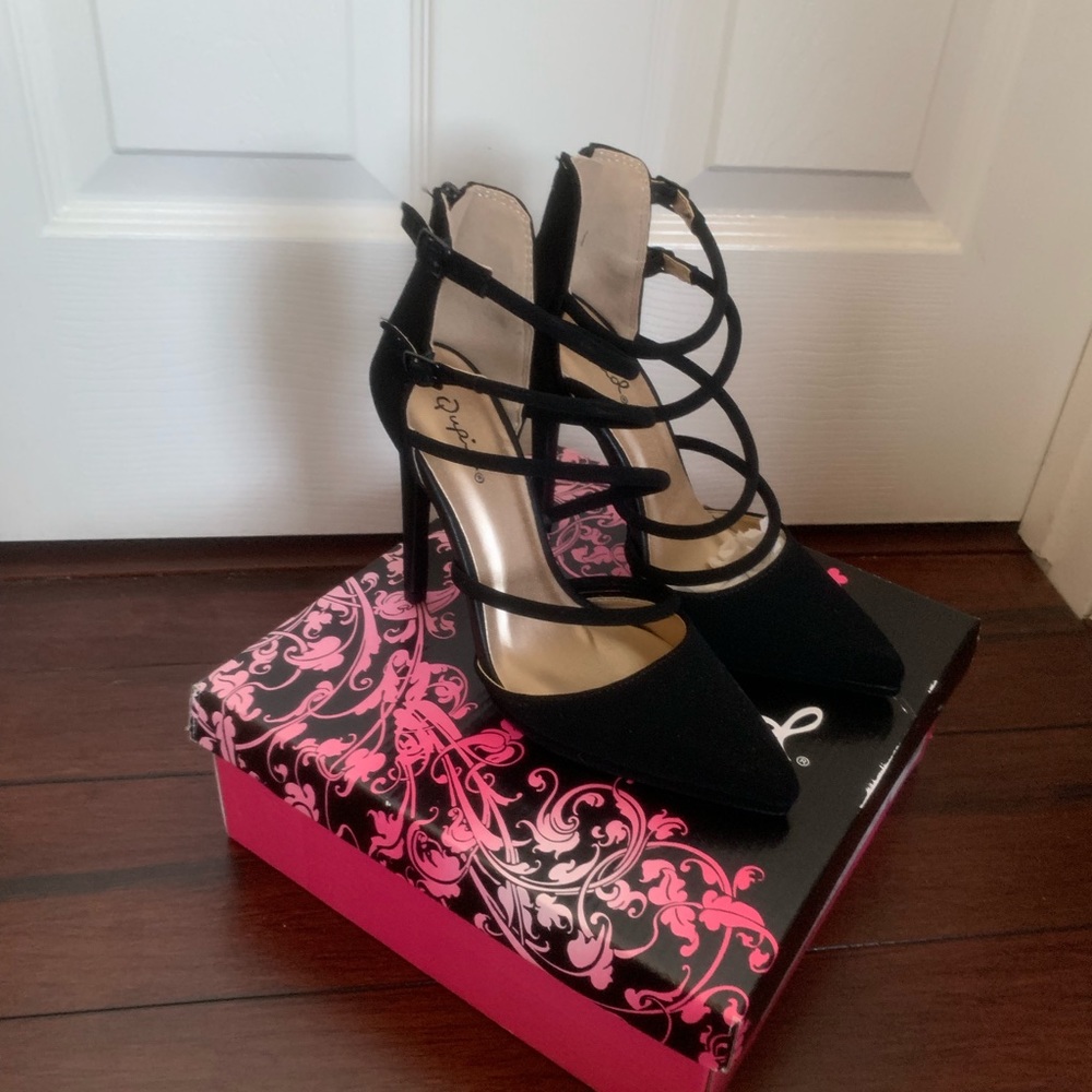 Cute strappy heels